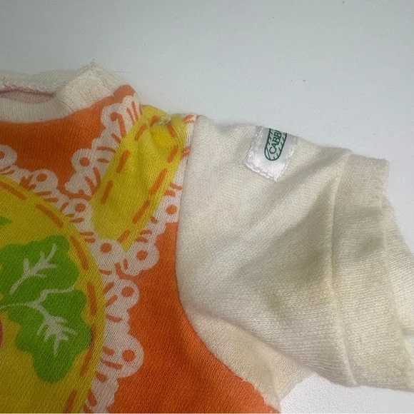 VTG Cabbage Patch Kids Goody Gardener Romper CPK 1980s Vegetables - Picture 3 of 4